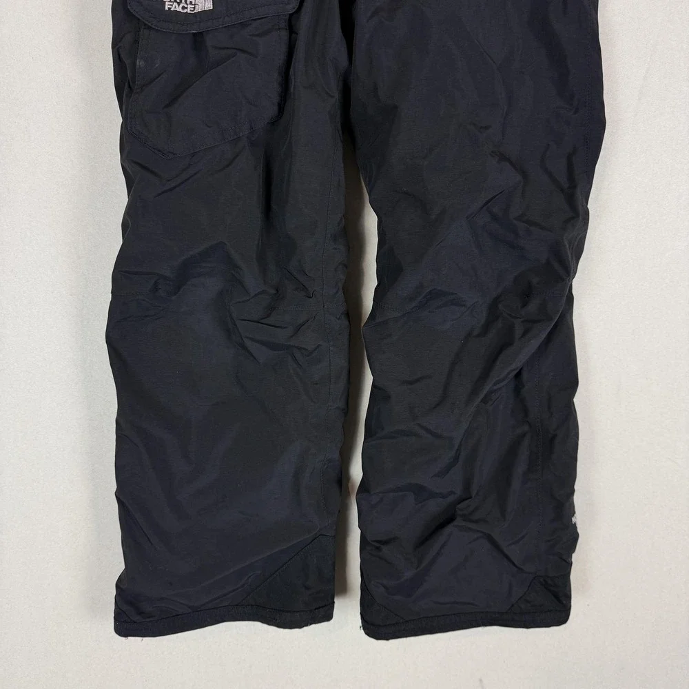 The North Face Snow Pants Boys 10-12 Black HyVent Waterproof Winter Insulated